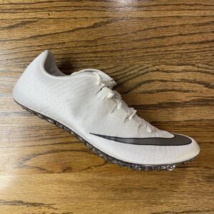 Nike Zoom Superfly Elite White Track & Field Spikes Men's Size 7 NEW